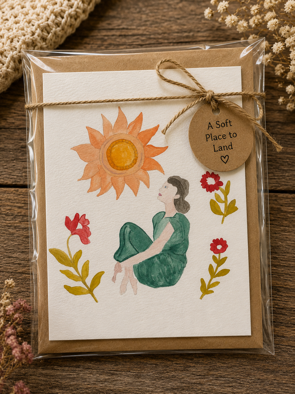 A Gentle Place to Grow | Inspirational Greeting Card
