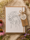 Dream Beyond the Stars | Inspirational Greeting Card