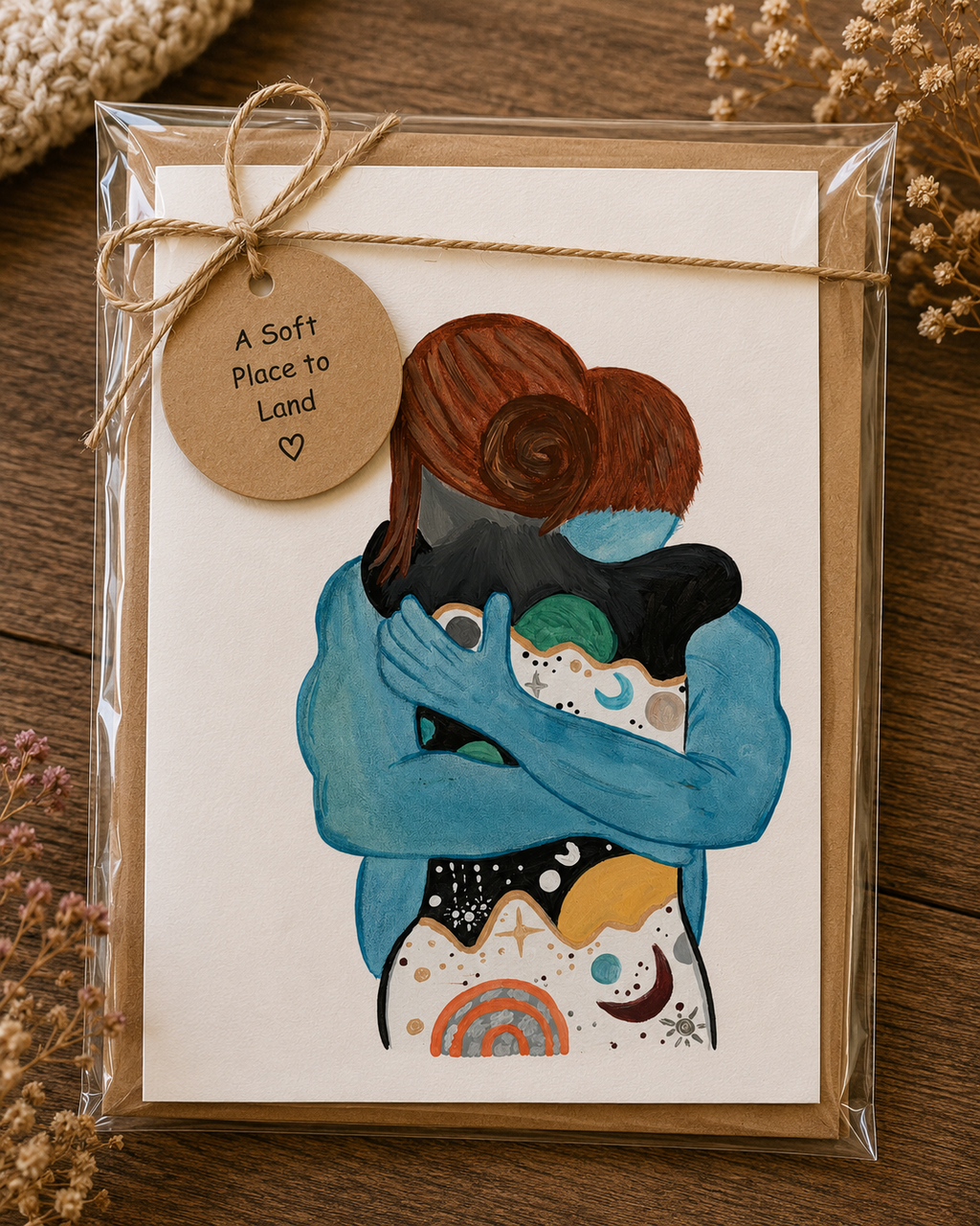 Holding the Universe Together | Inspirational Greeting Card