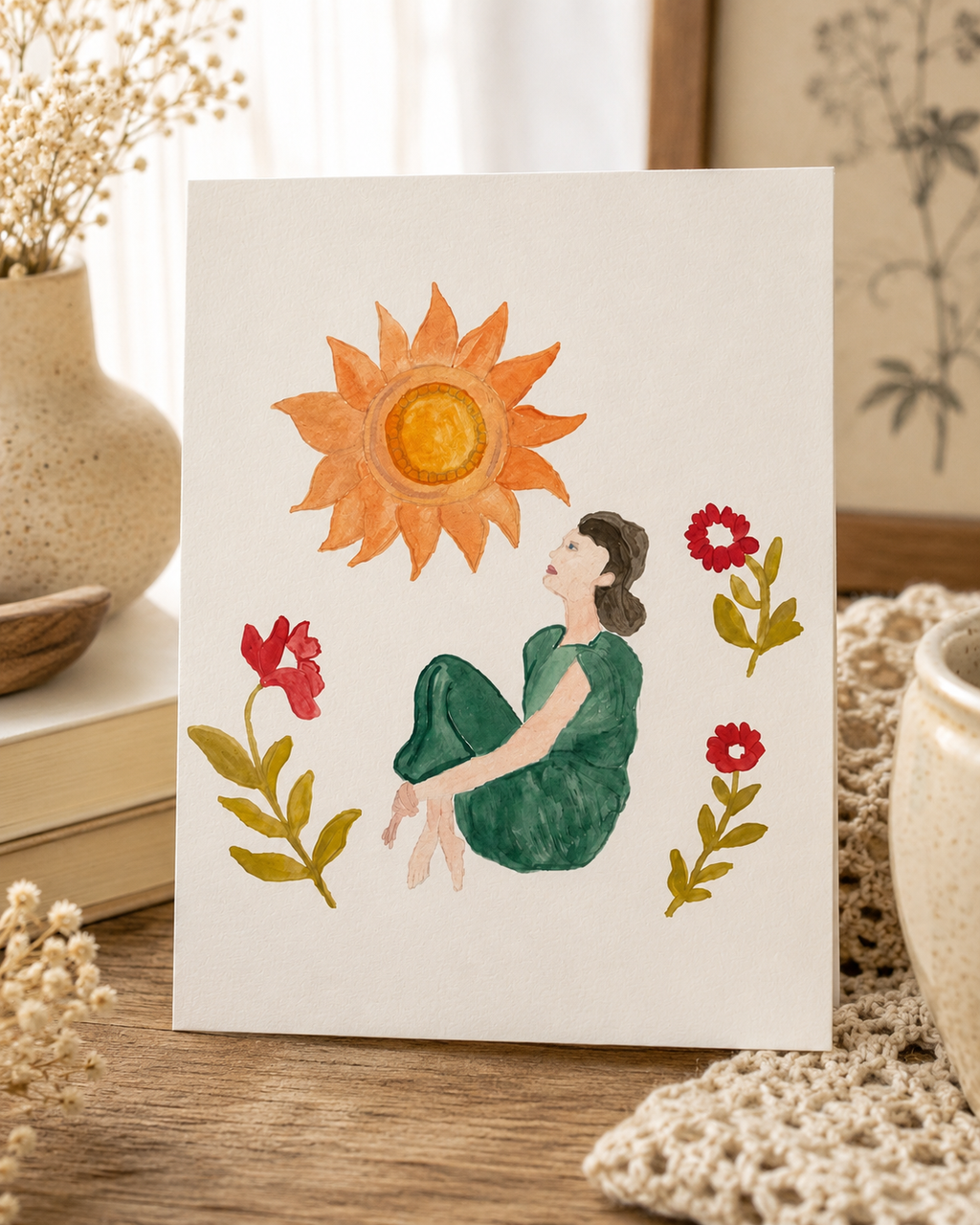 A Gentle Place to Grow | Inspirational Greeting Card