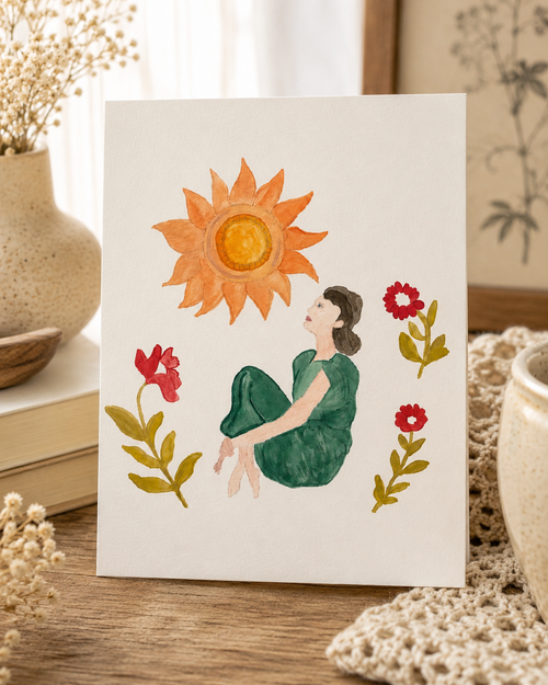 A Gentle Place to Grow | Inspirational Greeting Card