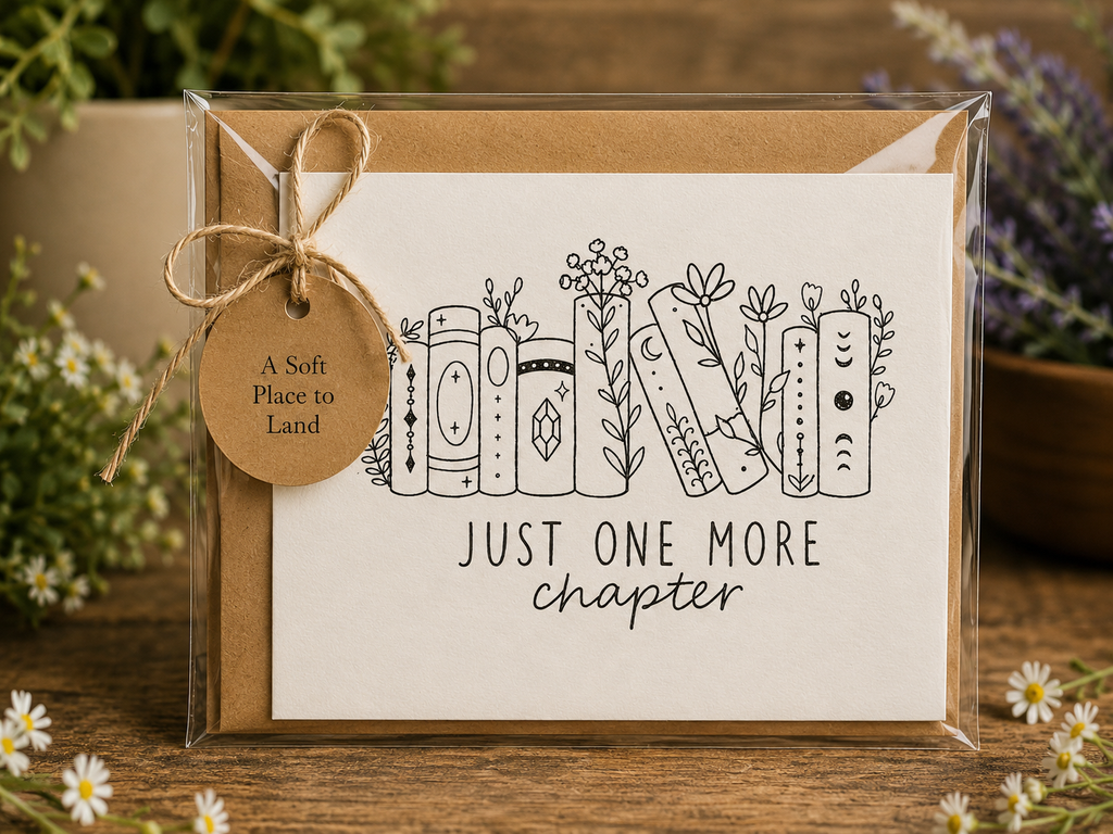 Just One More Chapter | Greeting Card