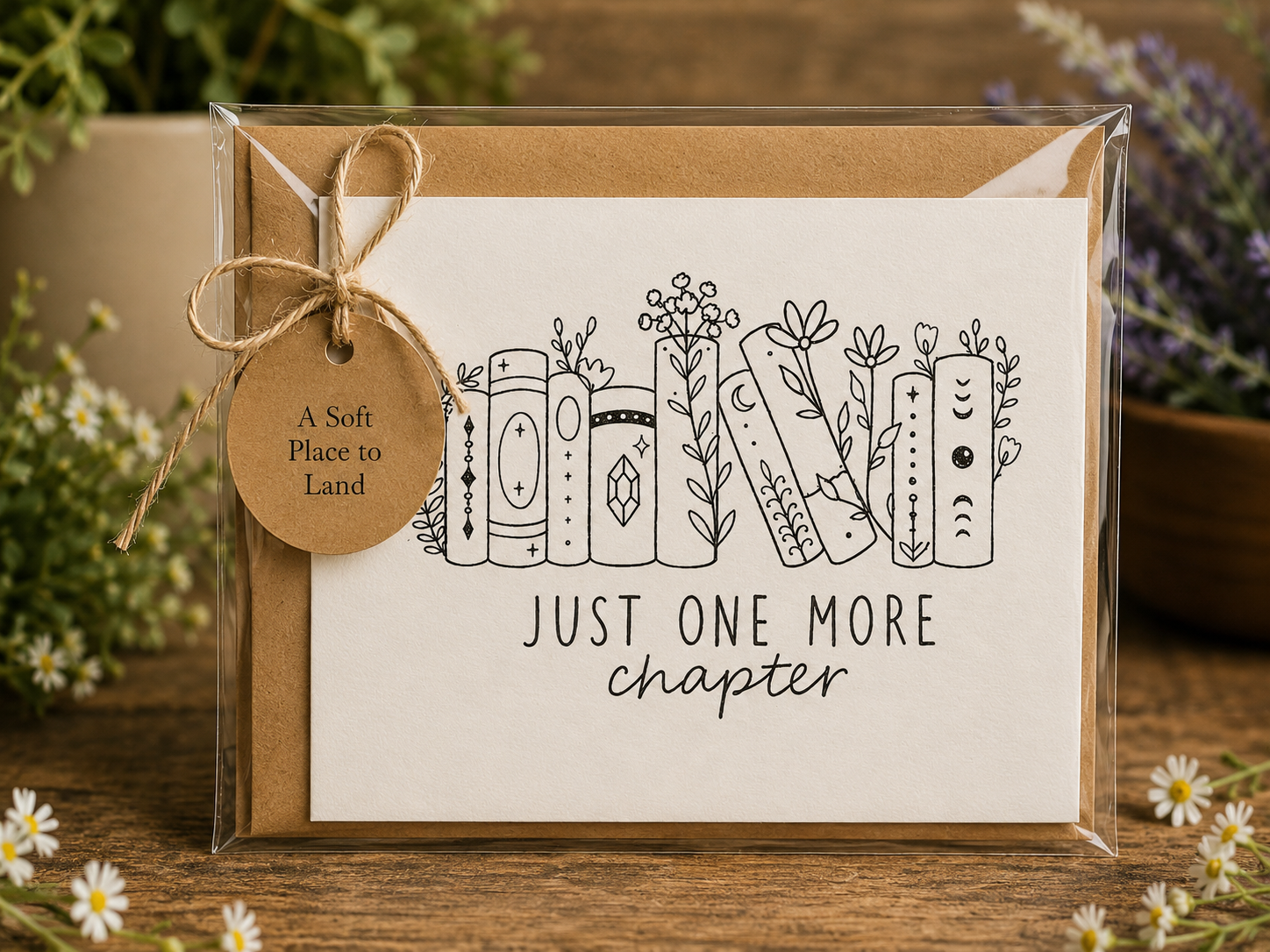 Just One More Chapter | Greeting Card