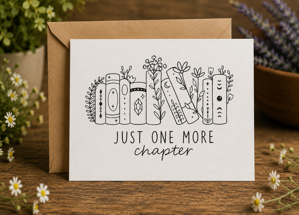 Just One More Chapter | Greeting Card