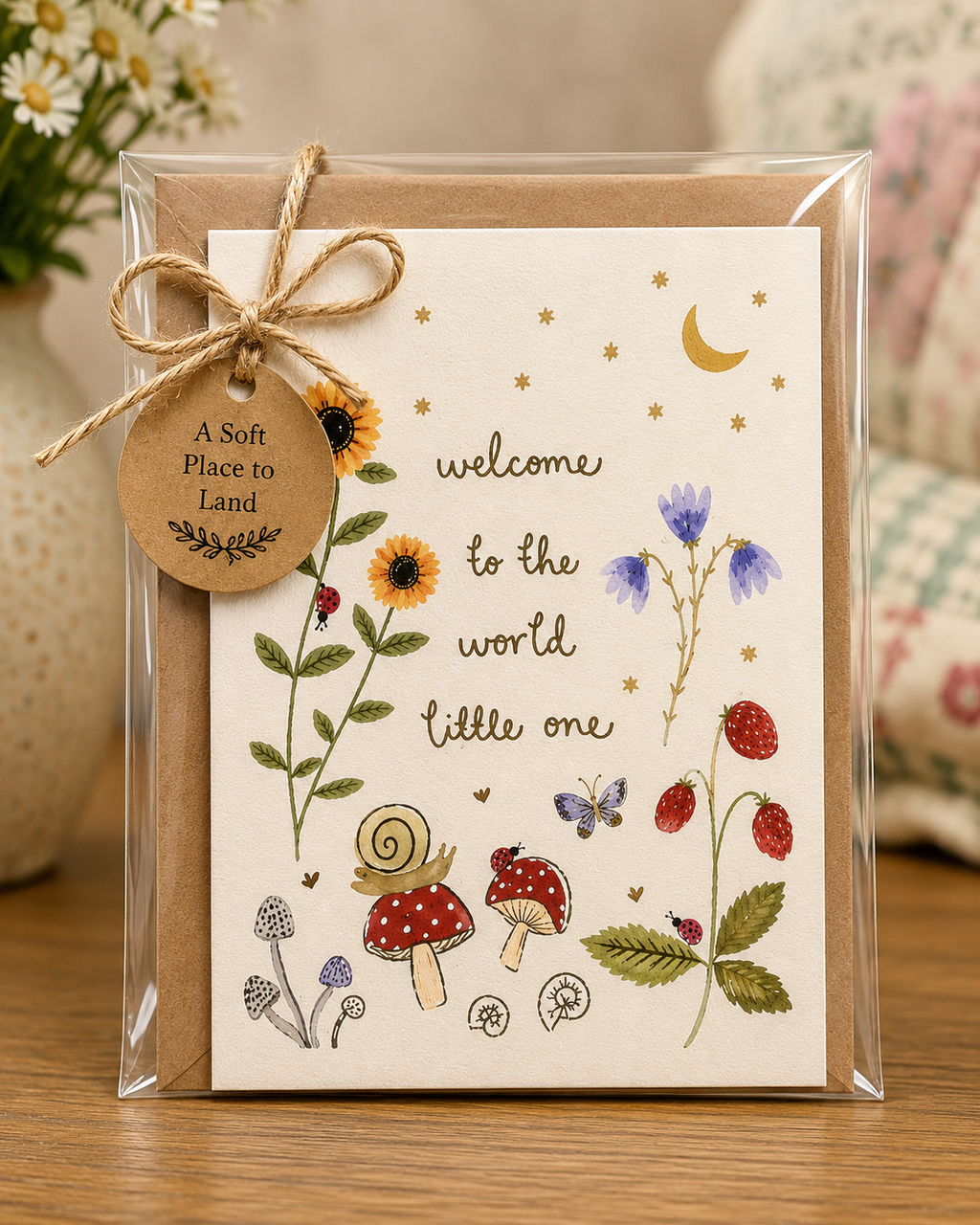 Welcome to the World, Little One | Greeting Card
