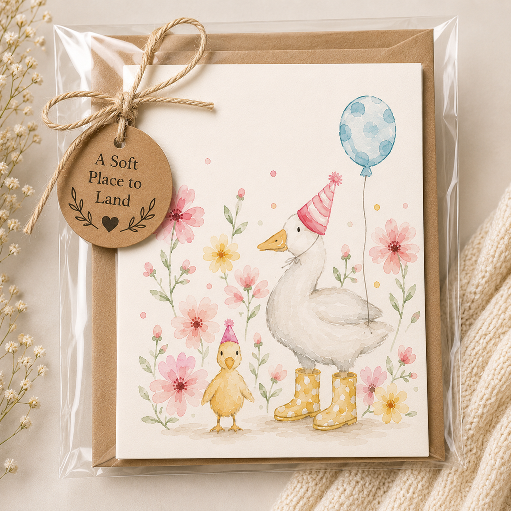 Little Party Ducks | Birthday Greeting Card