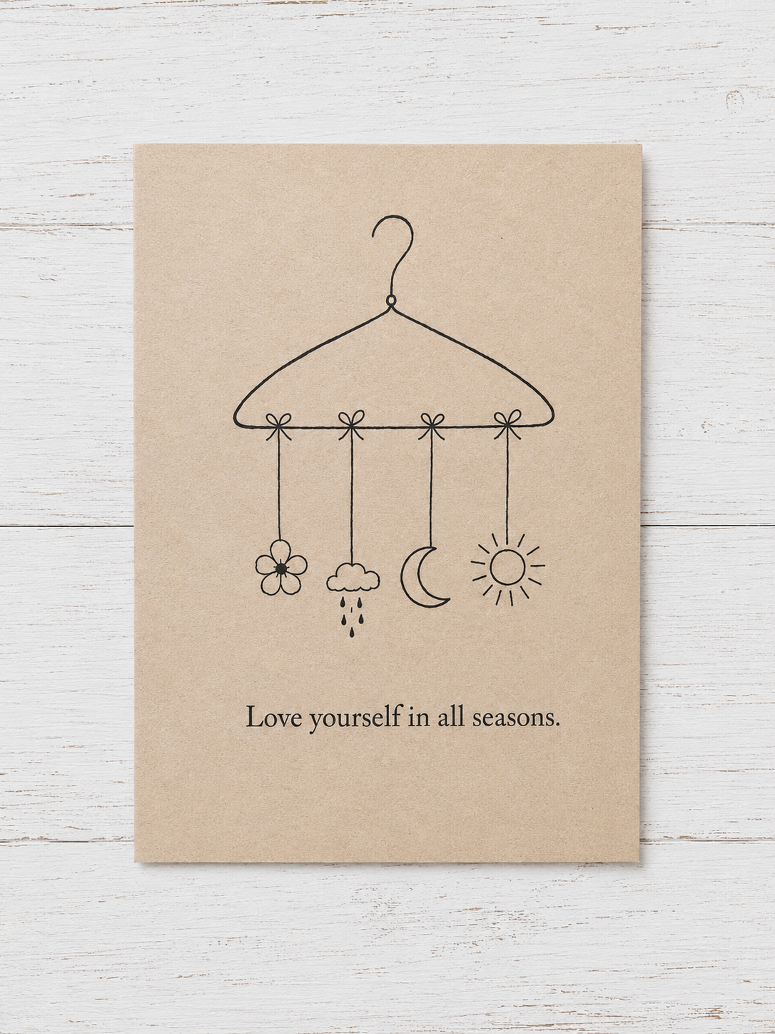 Love Yourself In All Seasons | Greeting Card